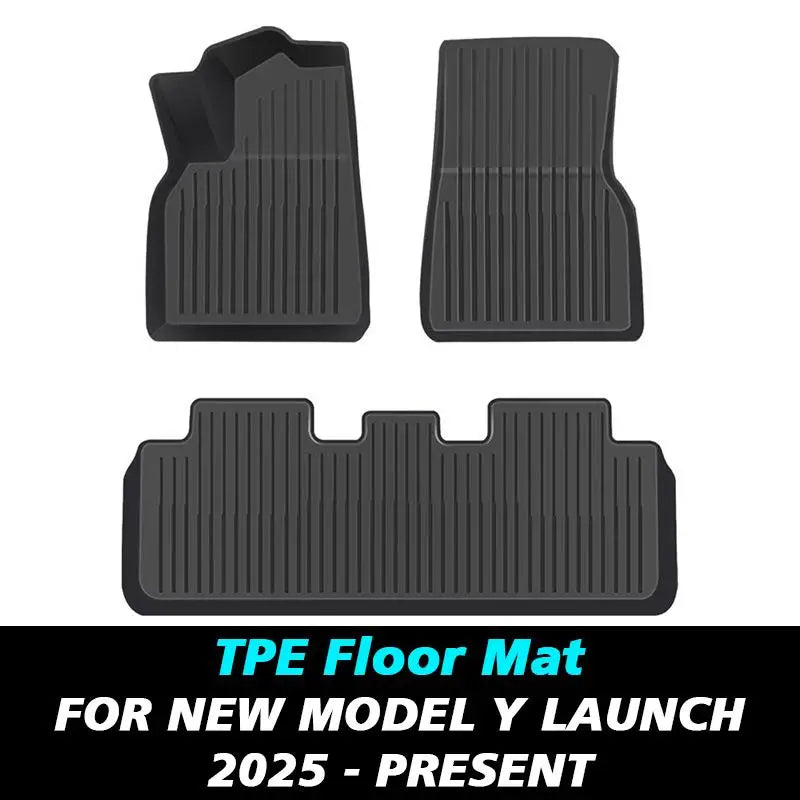 All-Weather Floor Mat and Cargo Liner Set for 2025 Model Y - 23