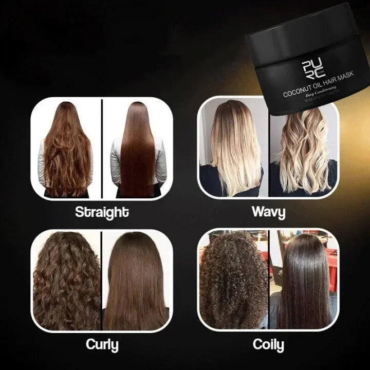 Deep Repair Keratin and Collagen Hair Mask for Smooth Shiny Hair - 15