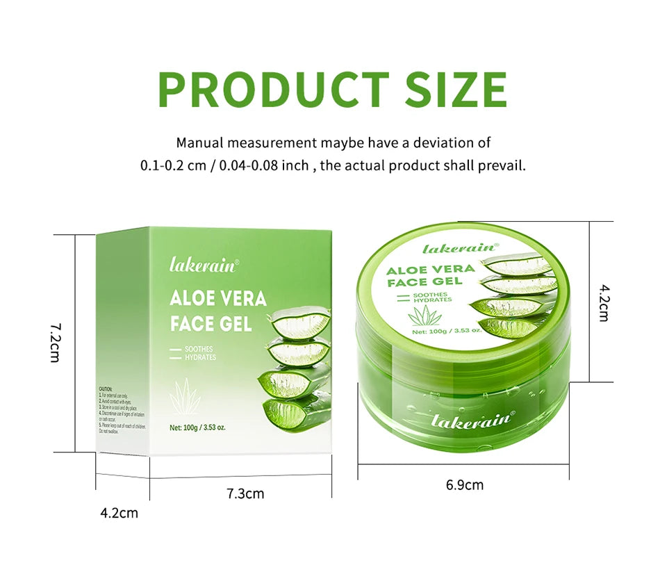 Soothing Aloe Vera Moisturizing Face Gel