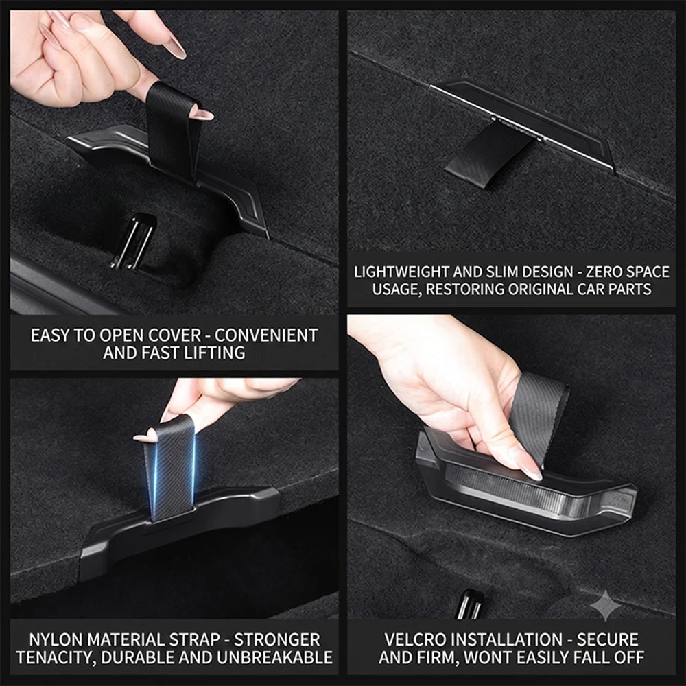 Trunk Floor Board Lift Handle Strap for Model Y Juniper 2025-2026 - 15
