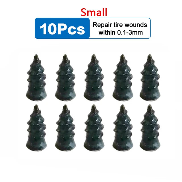 Emergency Tubeless Tire Puncture Repair Nails