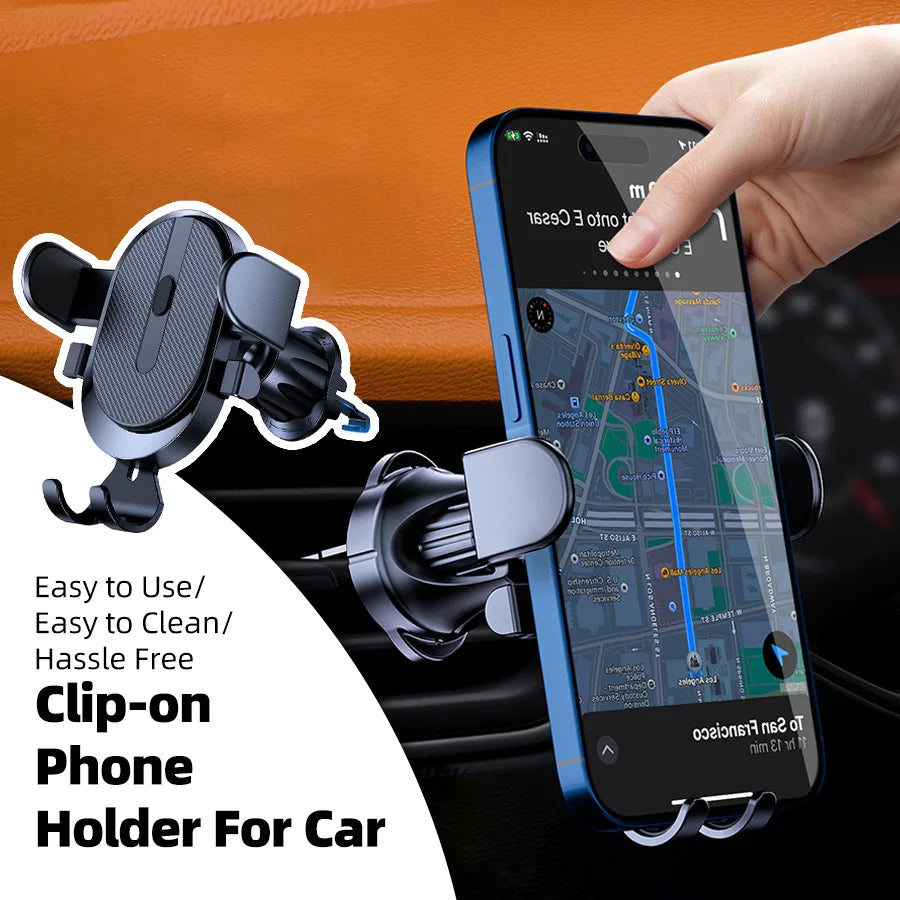 Gravity Sensor Air Vent Car Phone Holder - 1