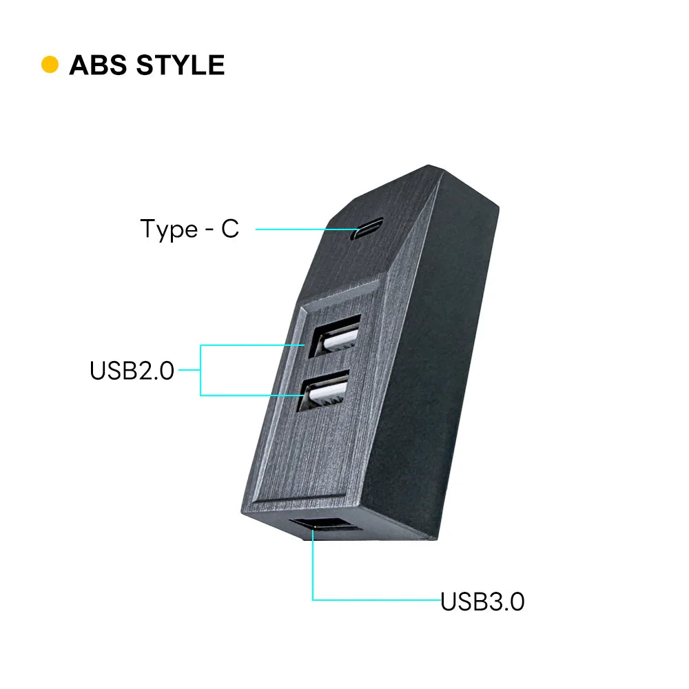 Glovebox USB Hub Docking Station for Tesla Model 3 Highland and Model Y