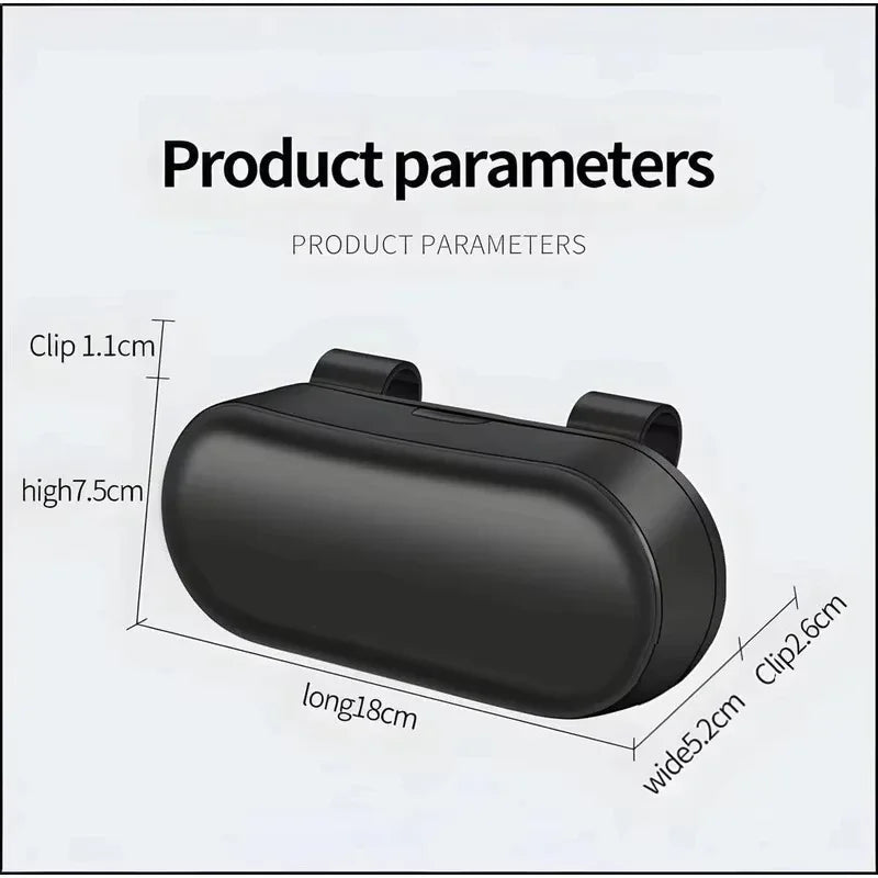 Car Sun Visor Glasses Case and Storage Organizer - 6