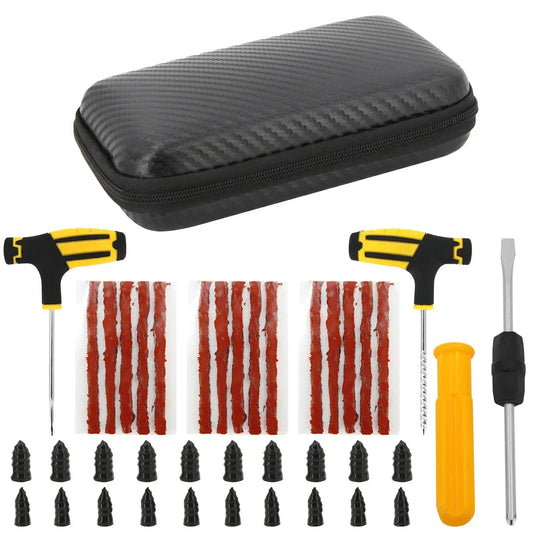 Emergency Tubeless Tire Repair Kit for Cars and Motorcycles