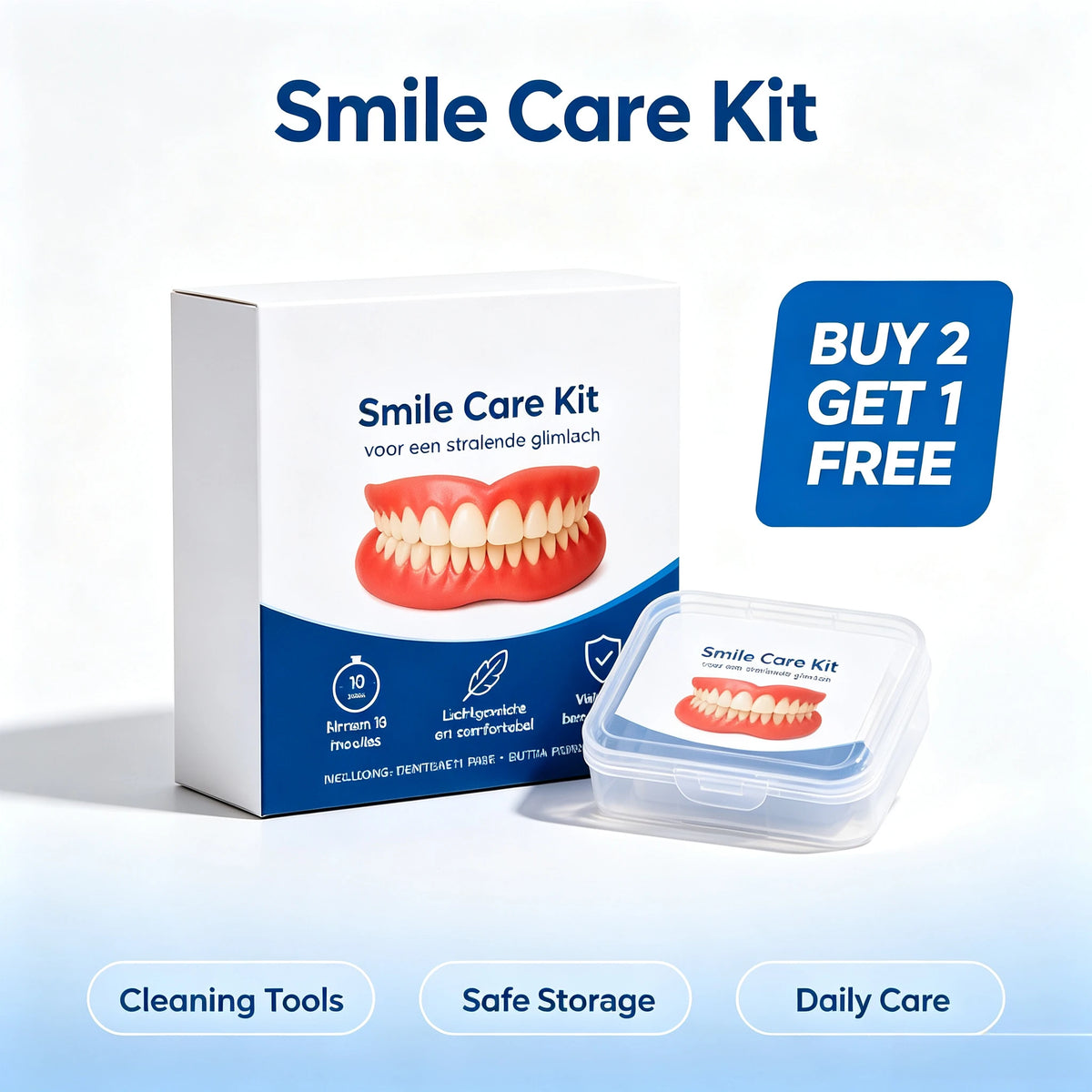 Comfort Fit Realistic Silicone Smile Veneers