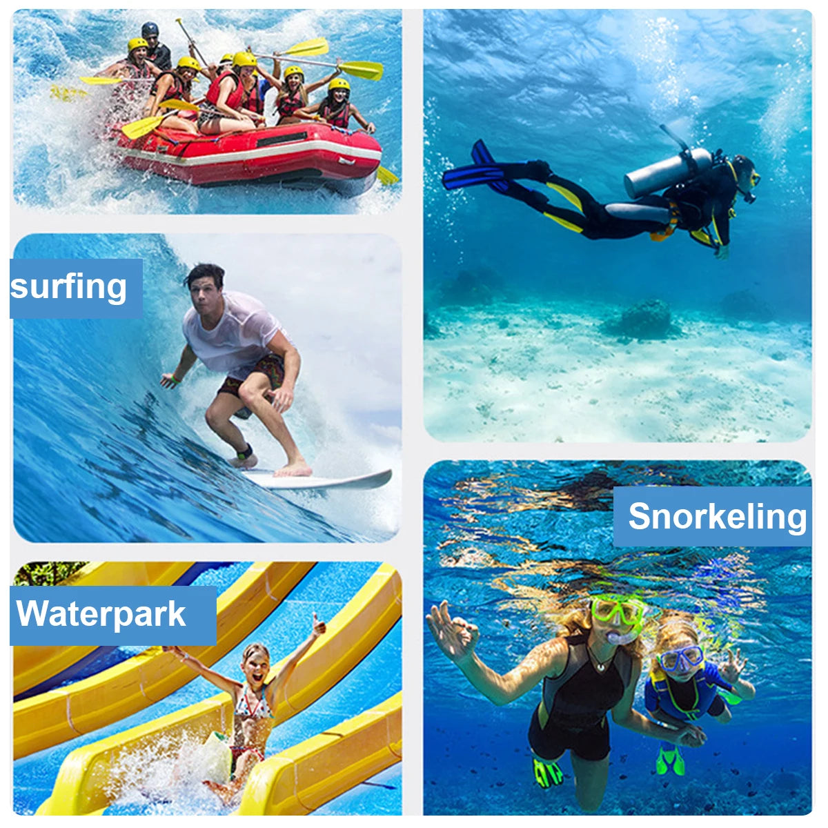 Universal Waterproof Phone Pouch for Swimming and Beach