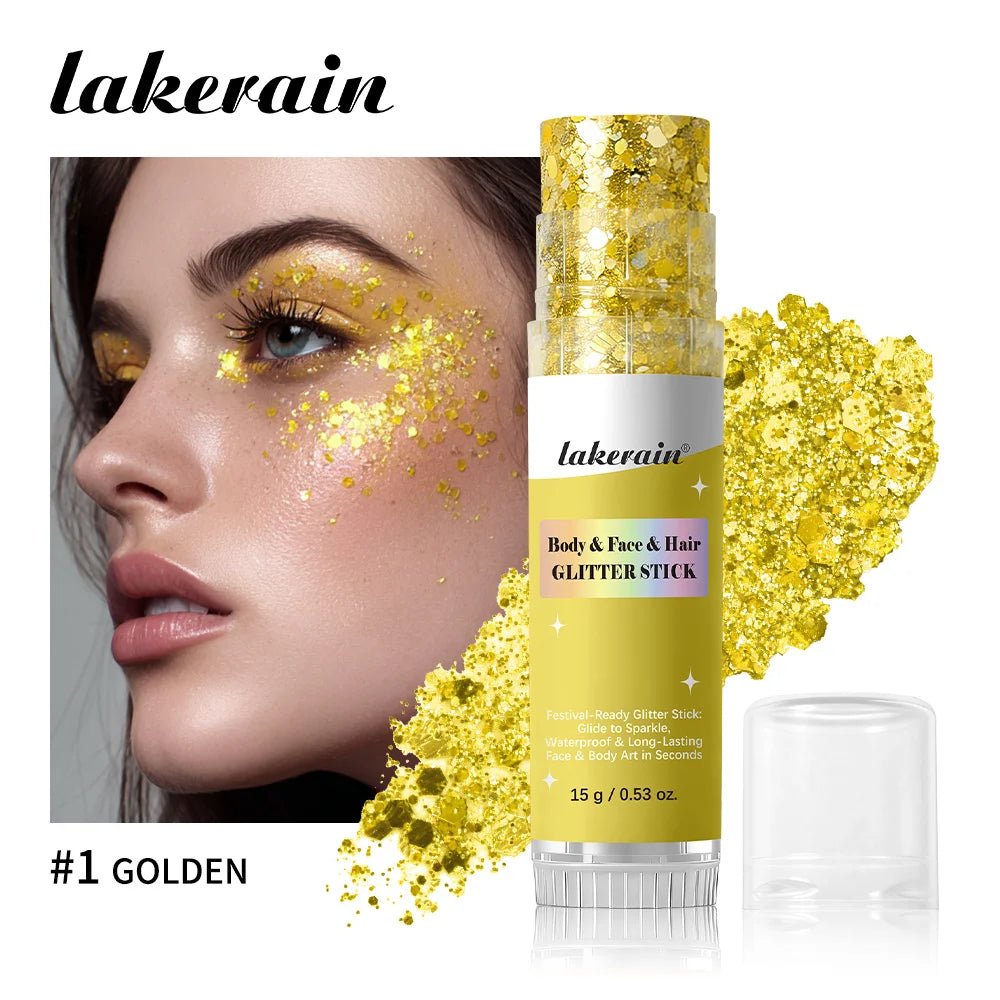 Waterproof Glitter Shimmer Stick for Face and Body - 26