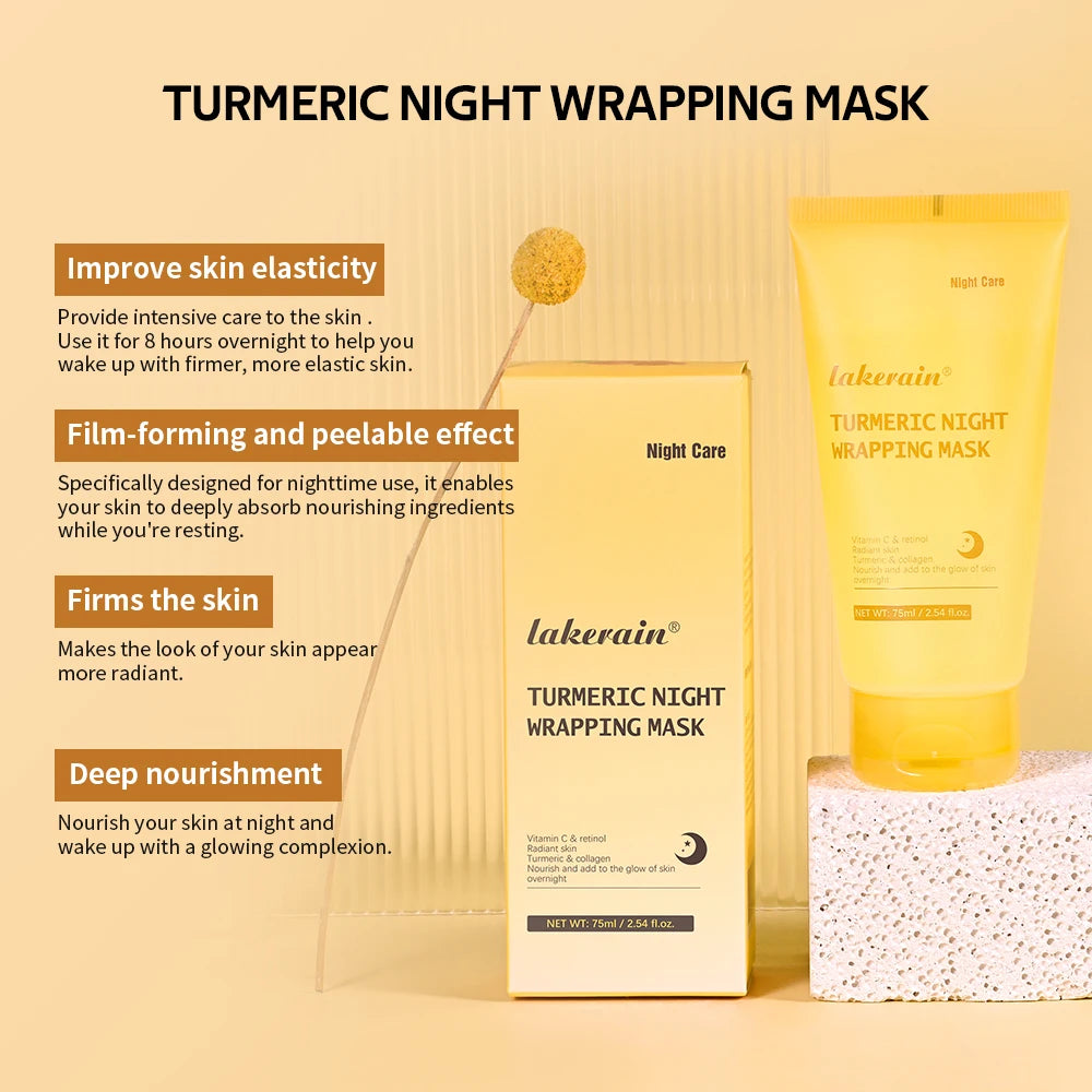 Turmeric Kojic Acid Overnight Peel-Off Firming Face Mask