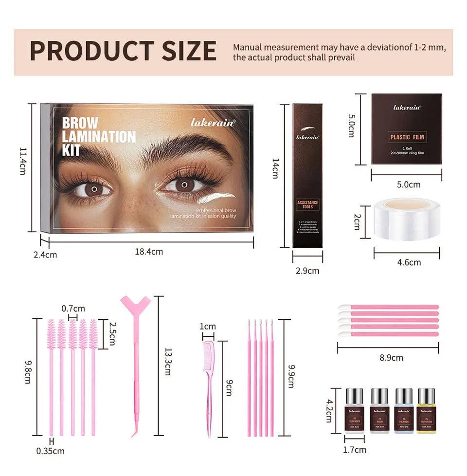 Professional Brow Lamination Lift Kit for Perfect Eyebrows - 25