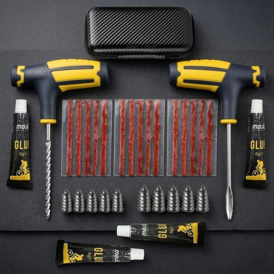 Emergency Tubeless Tire Repair Kit for Cars and Motorcycles