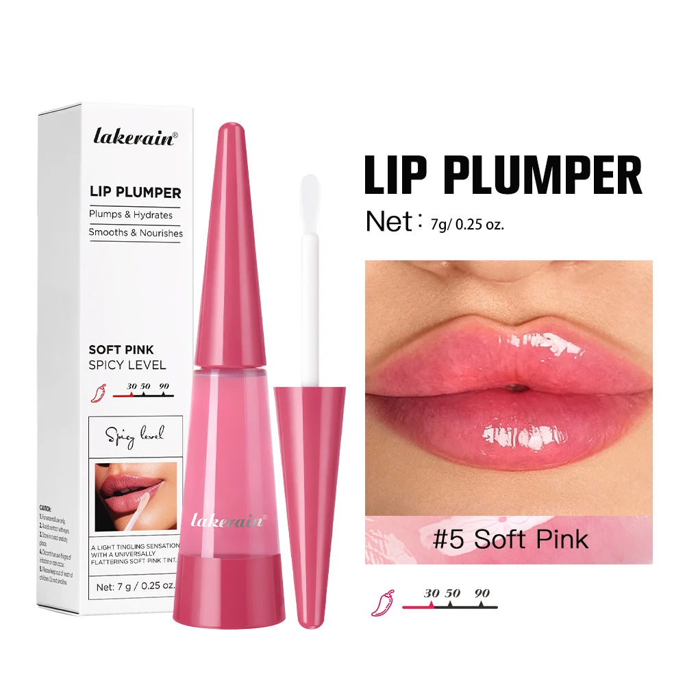Volumizing Lip Plumper Gloss for Fuller Hydrated Lips