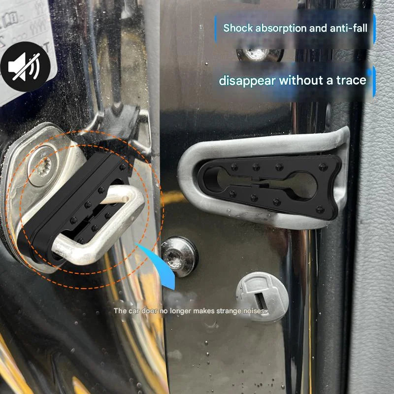 Car Door Lock Noise Reduction Shock Absorber Pads - 3