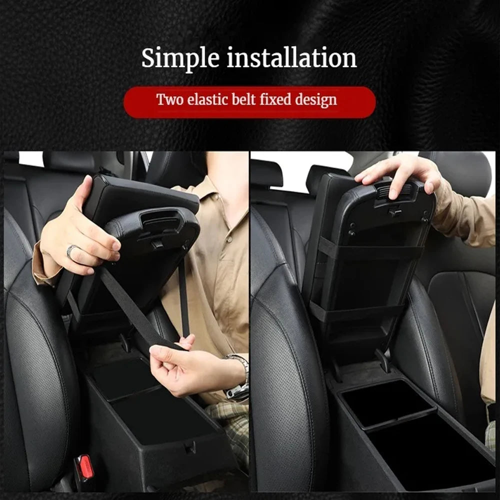 Universal Car Center Console Armrest Heightening Cushion - 3