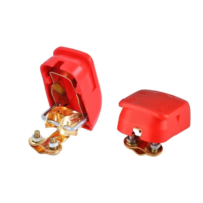 Quick Release Car Battery Terminal Connectors Positive Negative Pair - 14