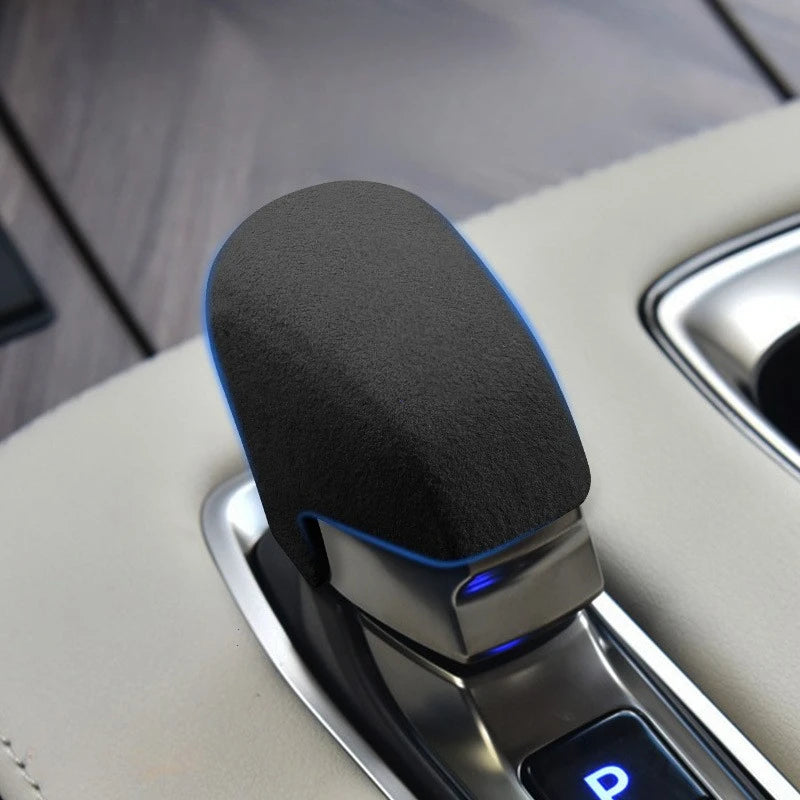 Suede Gear Shift Knob Cover for Lexus NX RX LM - 4
