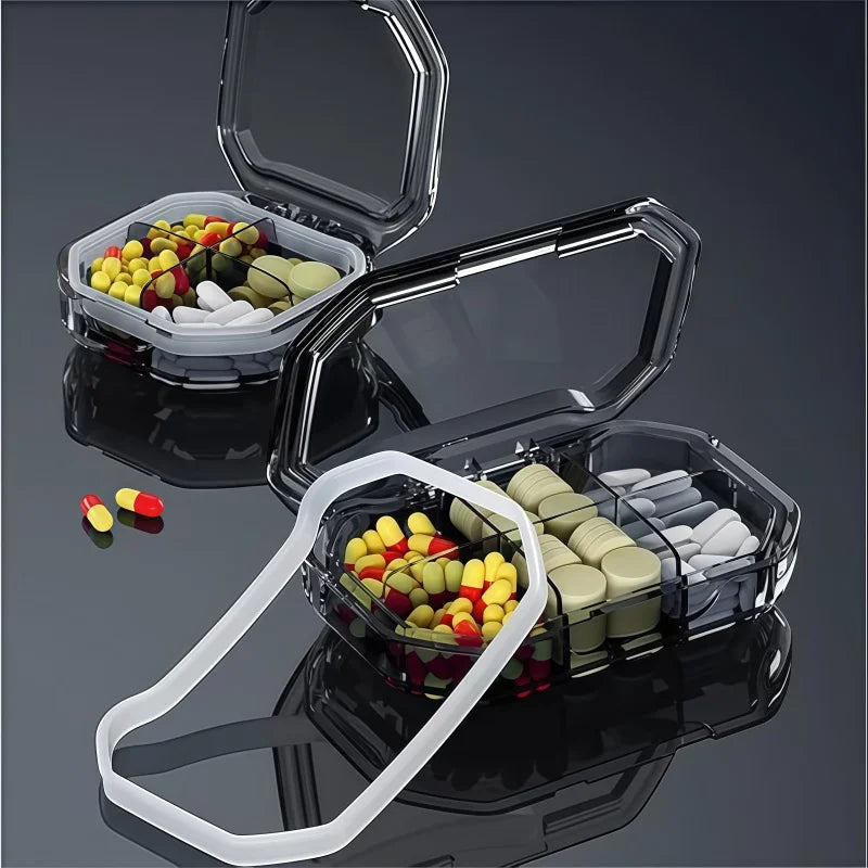 Portable Moisture-Proof Daily Pill Storage Organizer