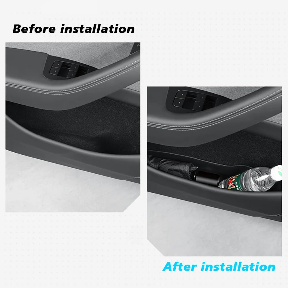 Door Side Storage Organizer Trays for 2025 Model Y - 3