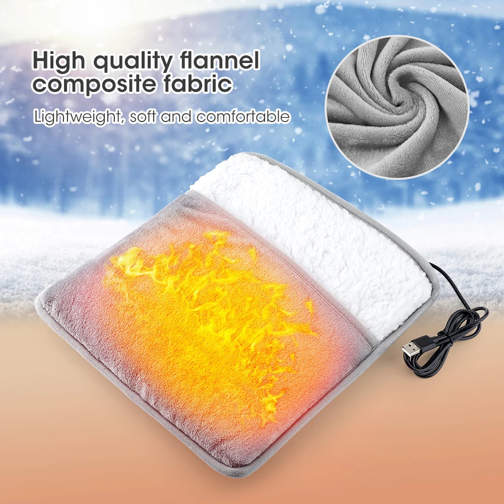 Electric Heated Foot Warmer for Office and Home