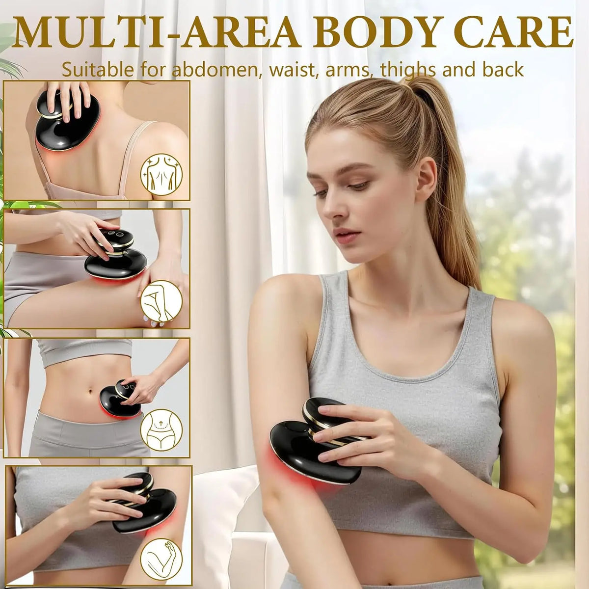 4-in-1 LED Body Sculpting and Cellulite Massage Device