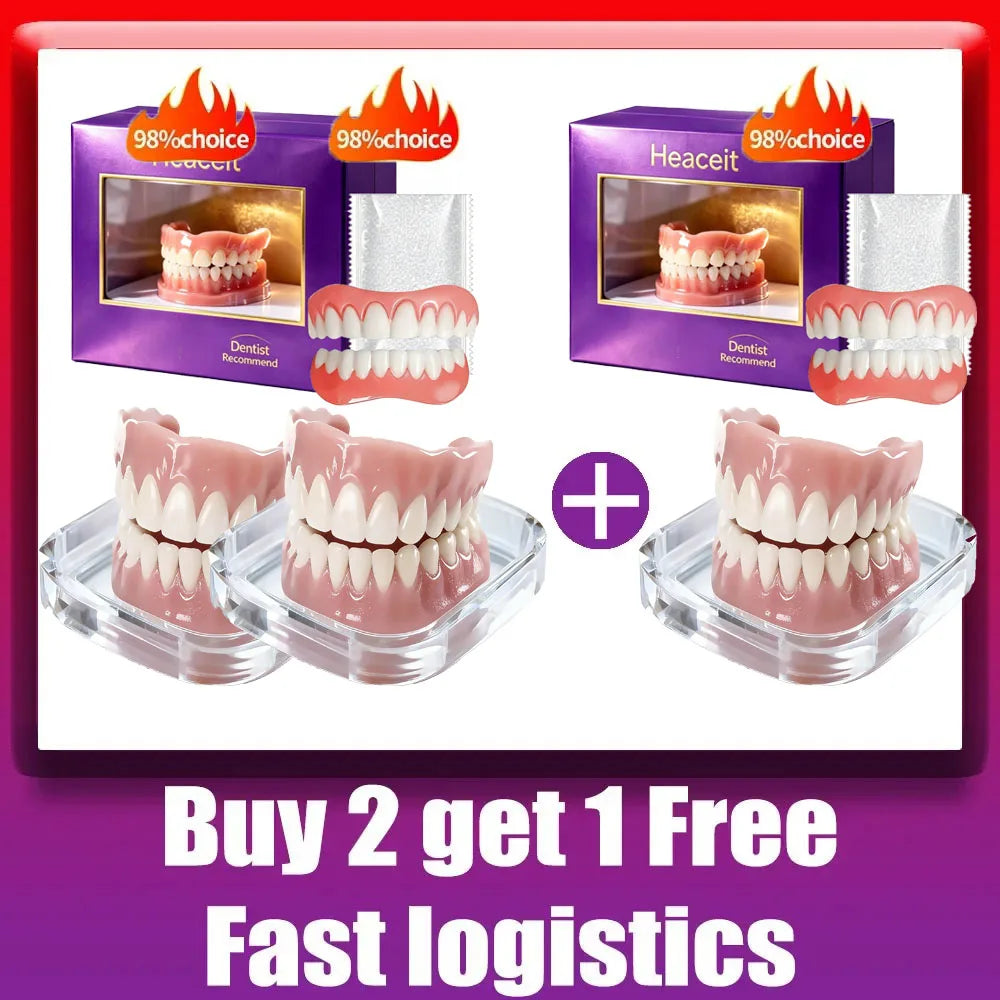 Adjustable Silicone Cosmetic Dentures for Instant Smile Beauty - 9