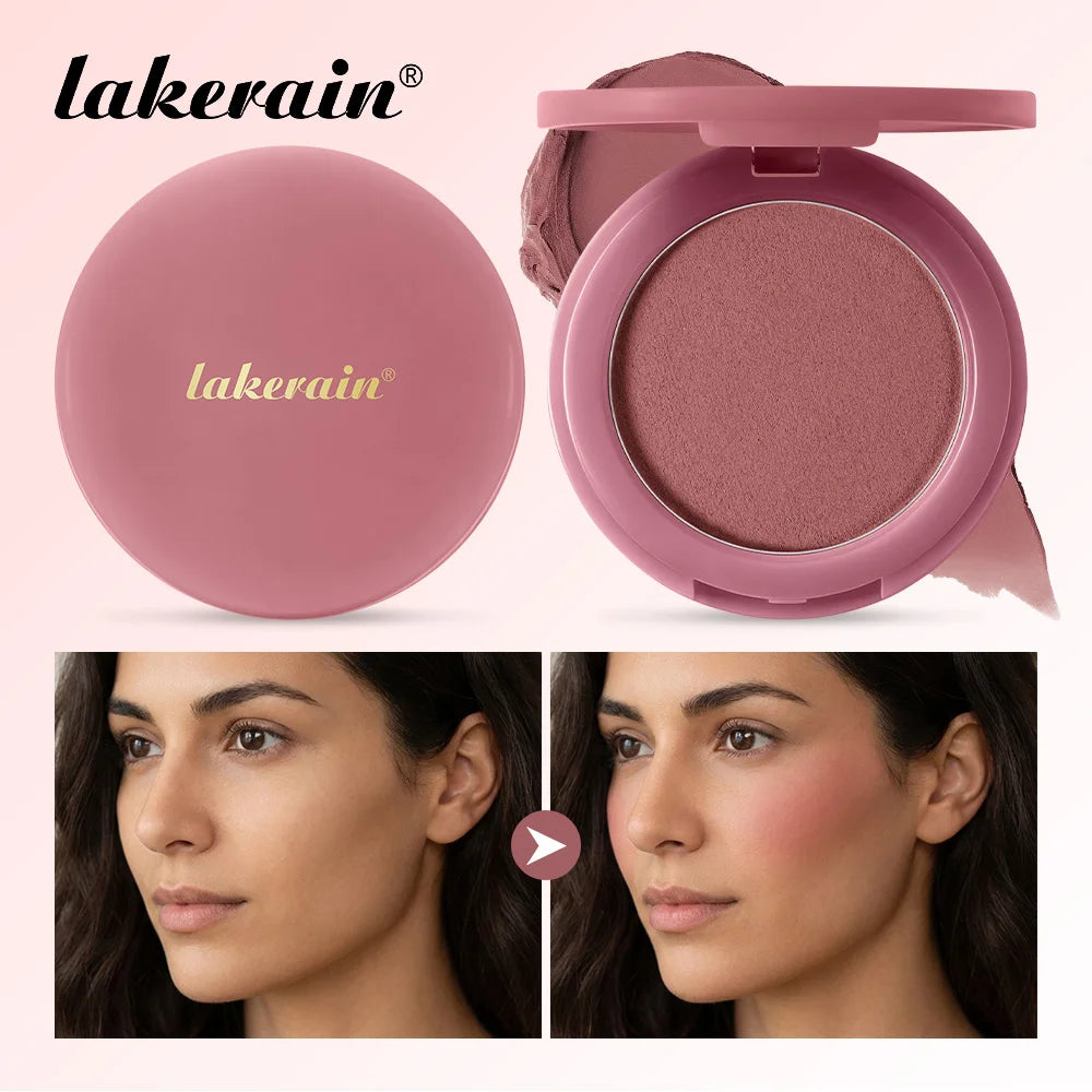 Matte Cream-to-Powder Bouncy Blush for Natural Flush