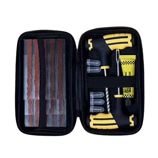 Emergency Portable Tire Puncture Repair Kit for Vehicles