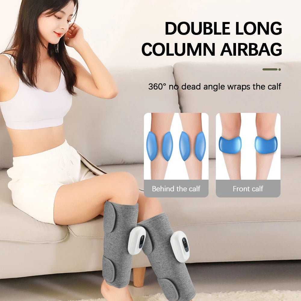 Wireless Air Compression Leg Massager for Muscle Recovery - 8