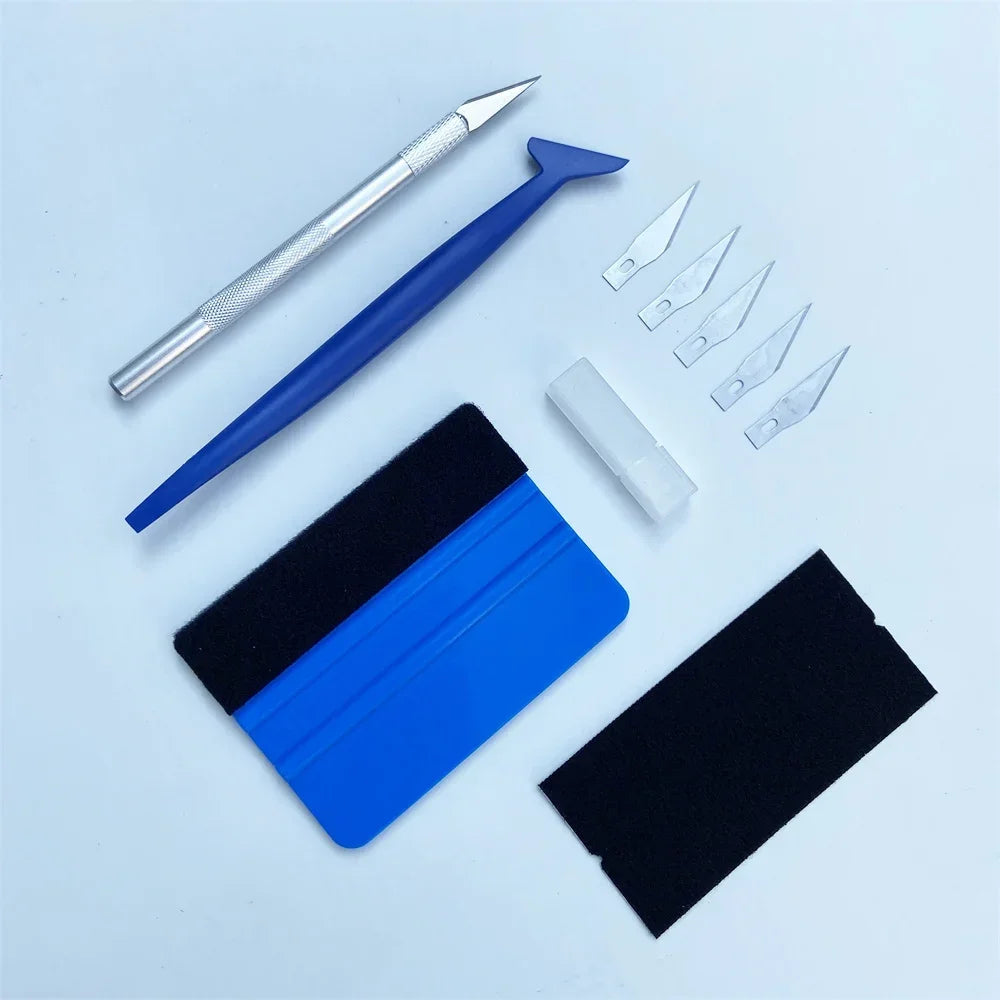 Professional Car Vinyl Wrap and Window Tinting Tool Kit