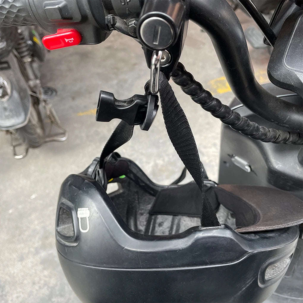 Anti-Theft Motorcycle Helmet Lock Security Device