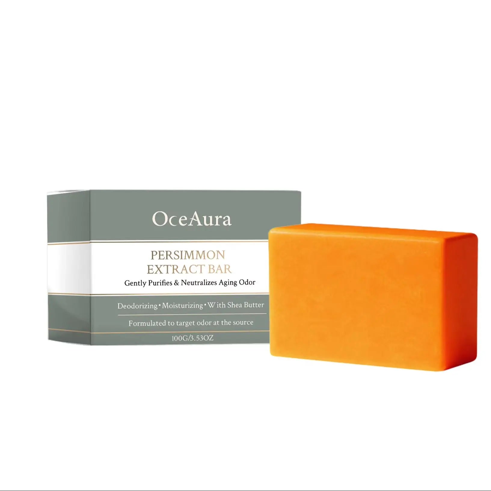 Natural Persimmon Deodorizing Body Soap for Aging Odor - 13