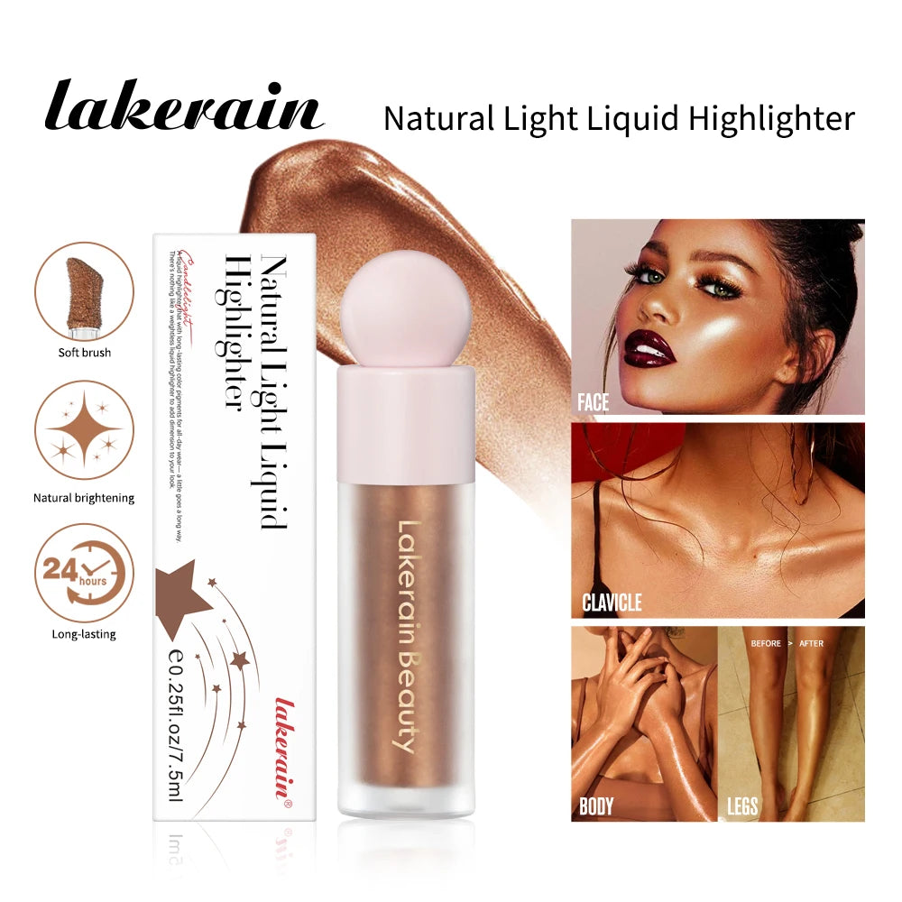 Liquid Highlighter for Radiant Face and Body Glow