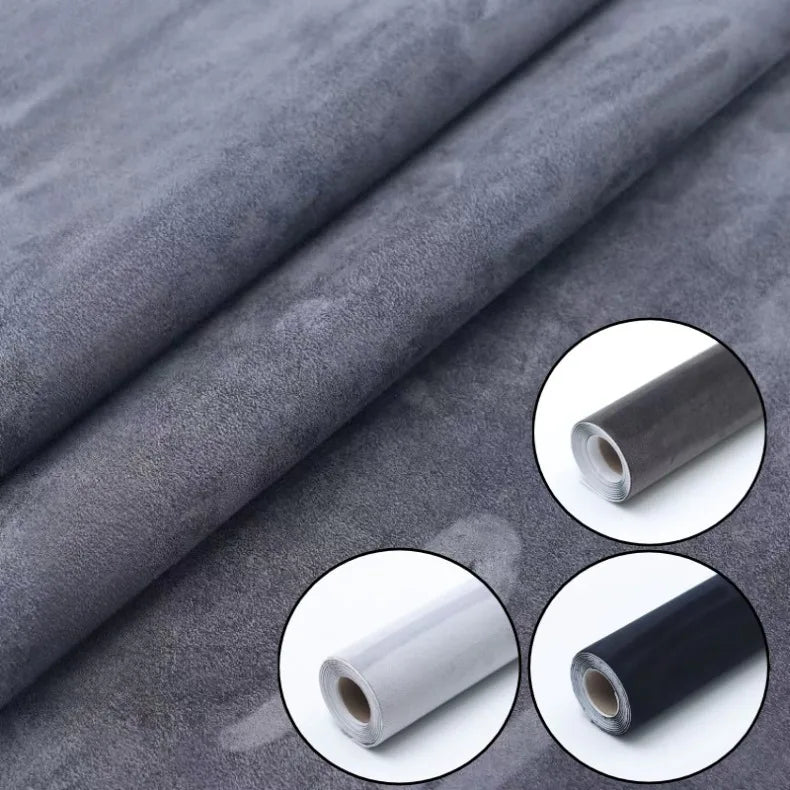 Self-Adhesive Suede Fabric Wrap for Car Interior and DIY Projects - 4