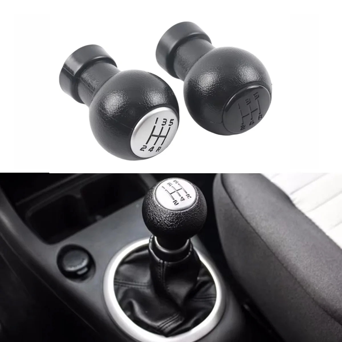 5-Speed Manual Gear Shift Knob for Suzuki Swift and SX4 - 4