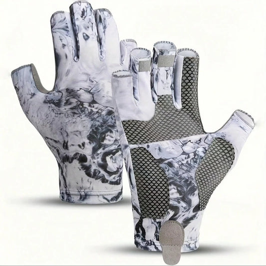 Fishing Gloves Sun Protection Sailing Kayak Fingerless Outdoor Gloves