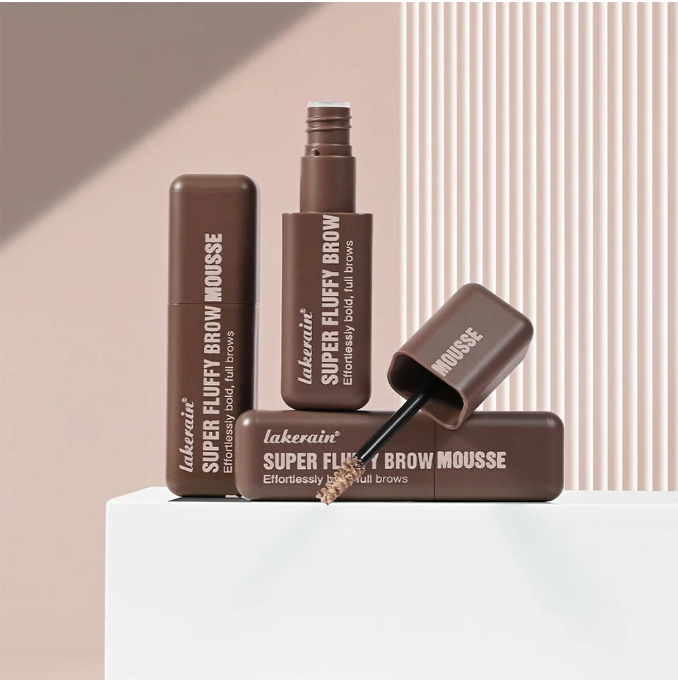 Volumizing Tinted Eyebrow Mousse for Fluffy Brows