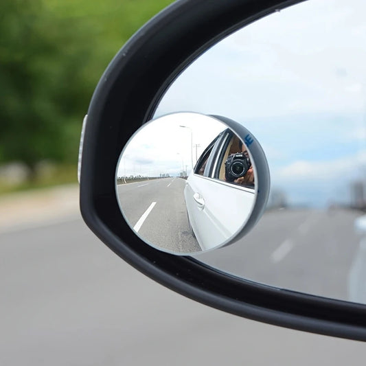 Adjustable Convex Blind Spot Mirrors for Enhanced Driving Safety
