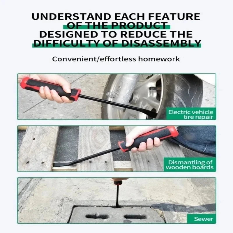 Heavy-Duty Tire and Pry Bar Removal Tool - 3