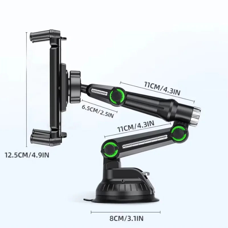 Adjustable Suction Cup Car Mount for Smartphones and Tablets - 5