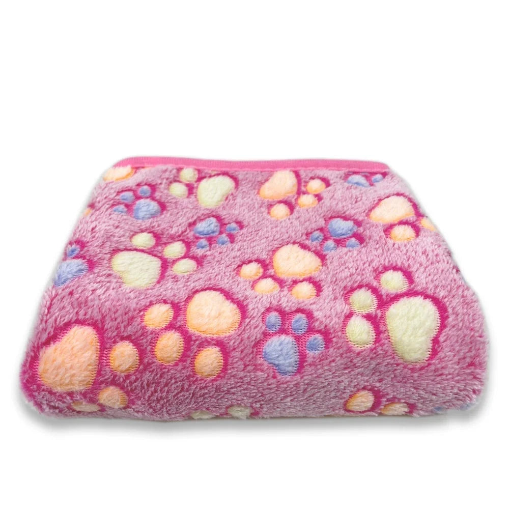 Soft Fluffy Fleece Pet Blanket for Dogs and Cats