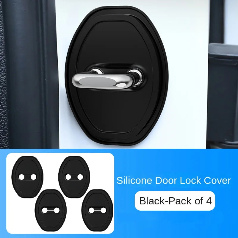Car Door Lock Shock Absorbing Protective Buffer Gaskets - 16