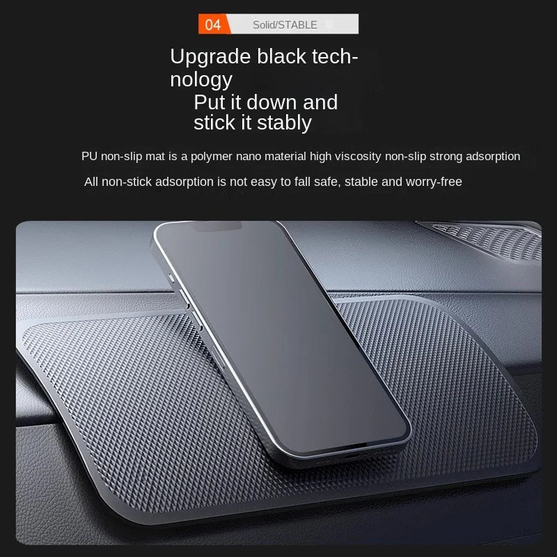 Anti-Slip Car Dashboard Sticky Pad for Phone and Essentials - 4