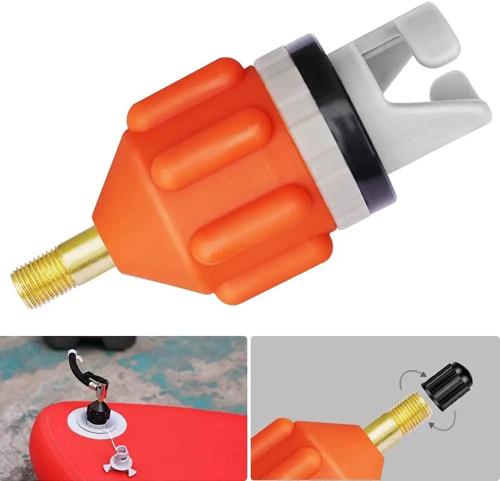 Universal Air Valve Adapter for SUP Boards and Inflatable Boats - 9
