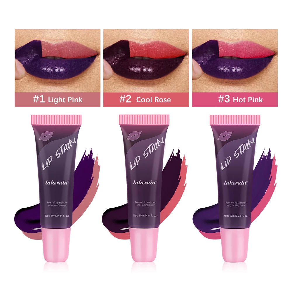 Waterproof Peel-Off Matte Lip Stain Tint