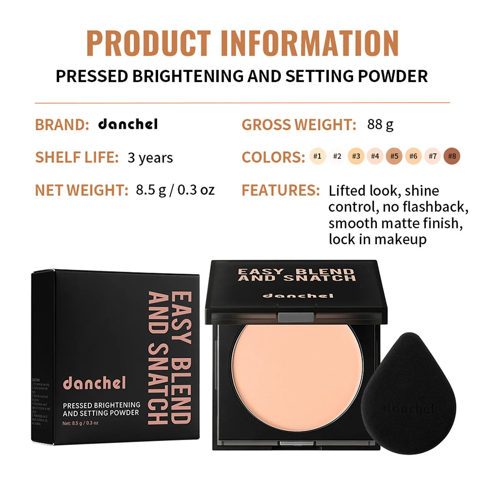 Oil-Control Matte Pressed Face Setting Powder