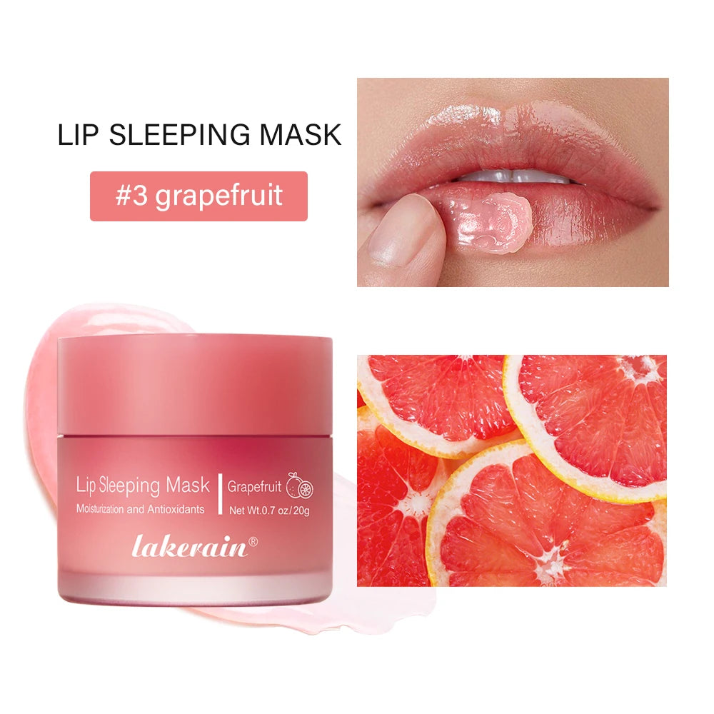 Moisturizing Lip Balm and Overnight Sleeping Mask Set