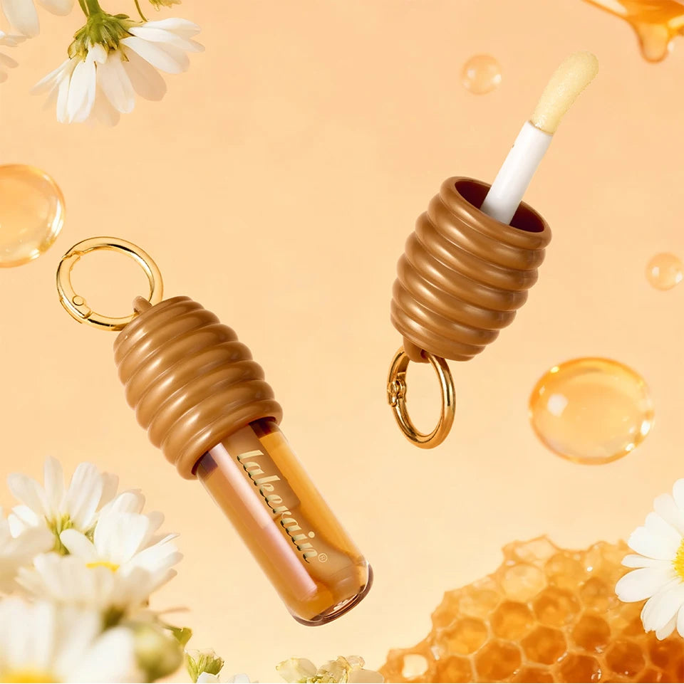 Honey and Chocolate Moisturizing Lip Gloss Set - 18
