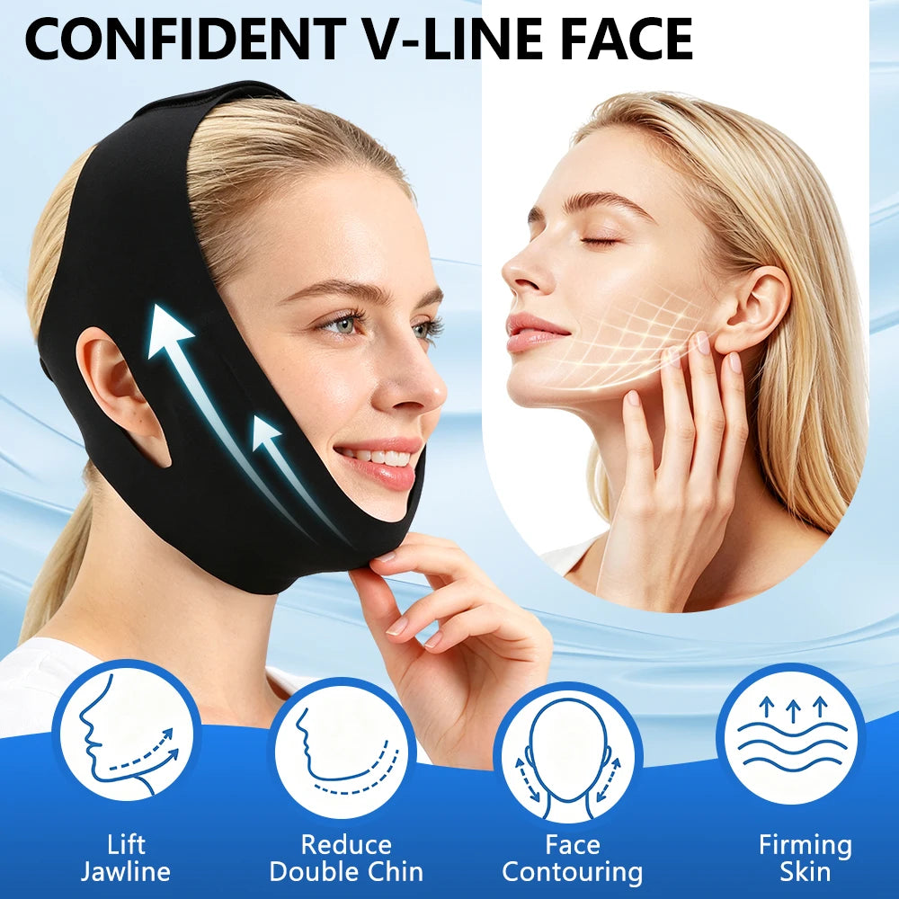 Adjustable Hot and Cold Facial Compress Gel Wrap - 11