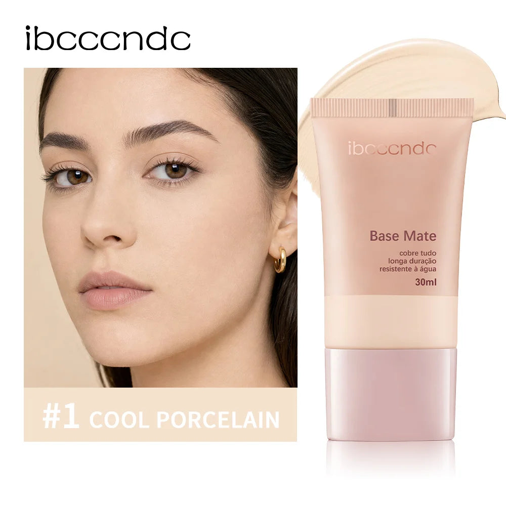 Long-Lasting Matte Liquid Foundation for Flawless Natural Coverage - 21