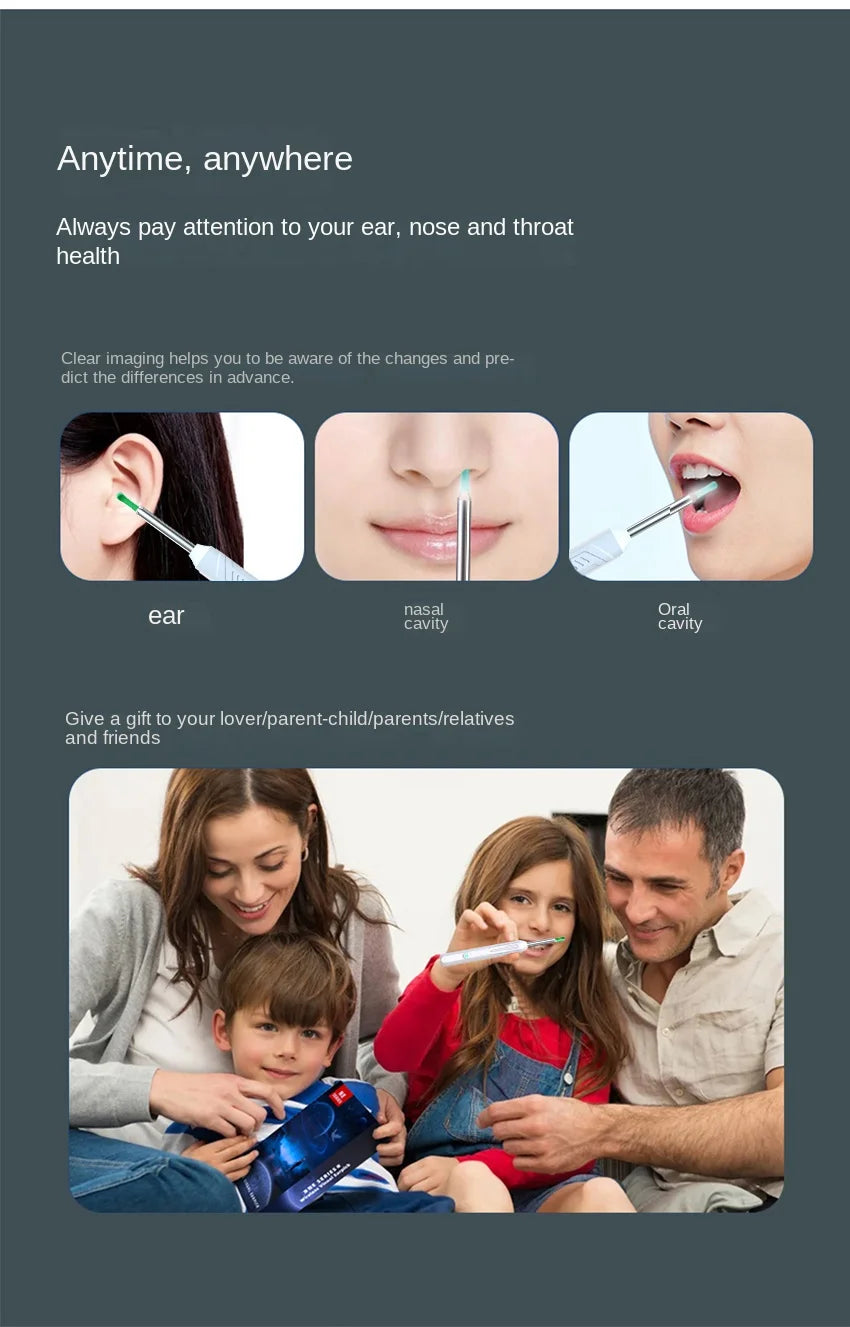 Visual Ear Wax Removal Tool with HD Camera - 24